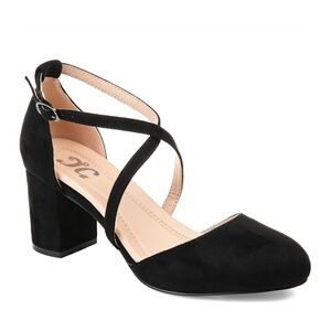 Journee Women's Black Foster Pump Size 10